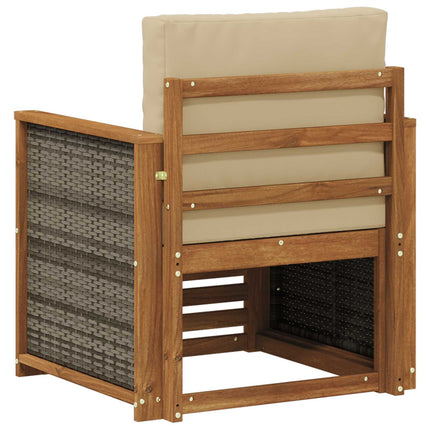 Udendørs Mellem Sofa Naturfarvet