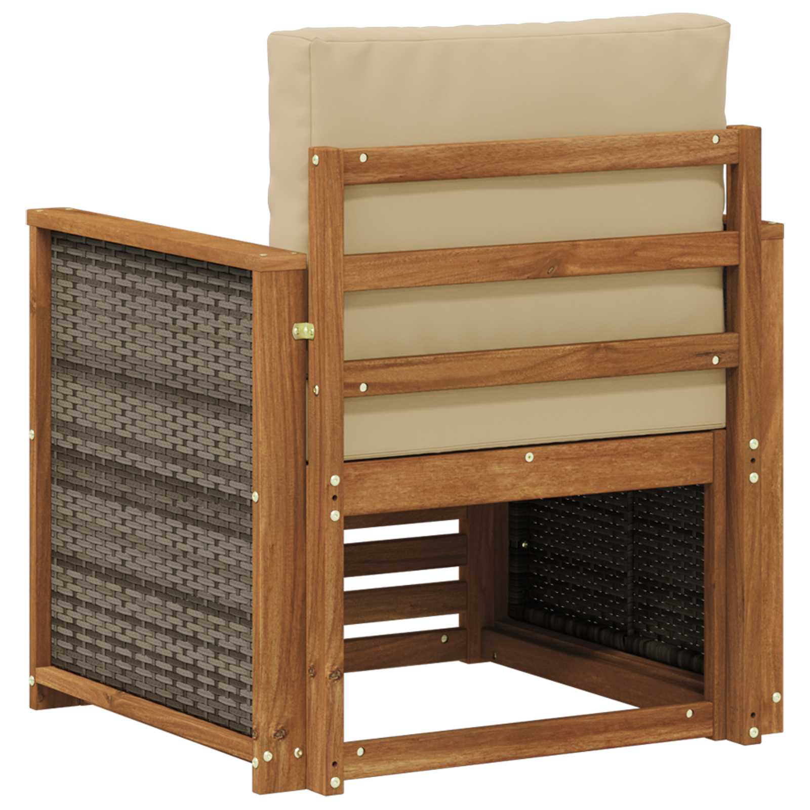 Udendørs Mellem Sofa Naturfarvet