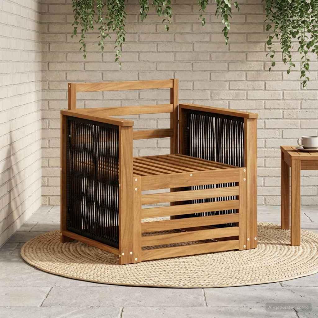 Udendørs Mellem Sofa Naturfarvet
