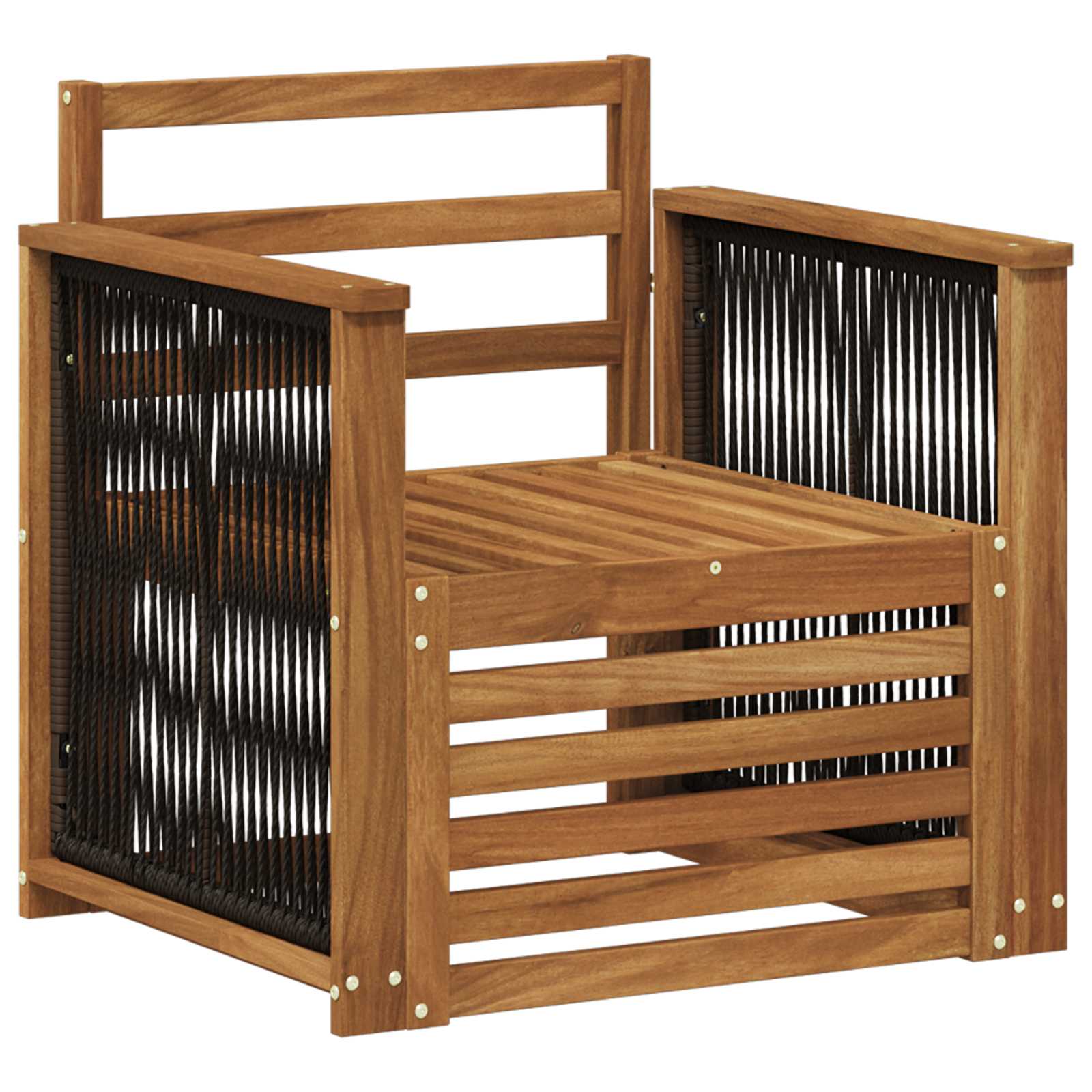 Udendørs Mellem Sofa Naturfarvet