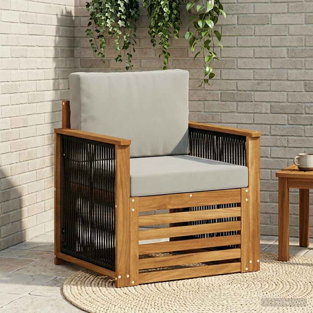 Udendørs Mellem Sofa Naturfarvet