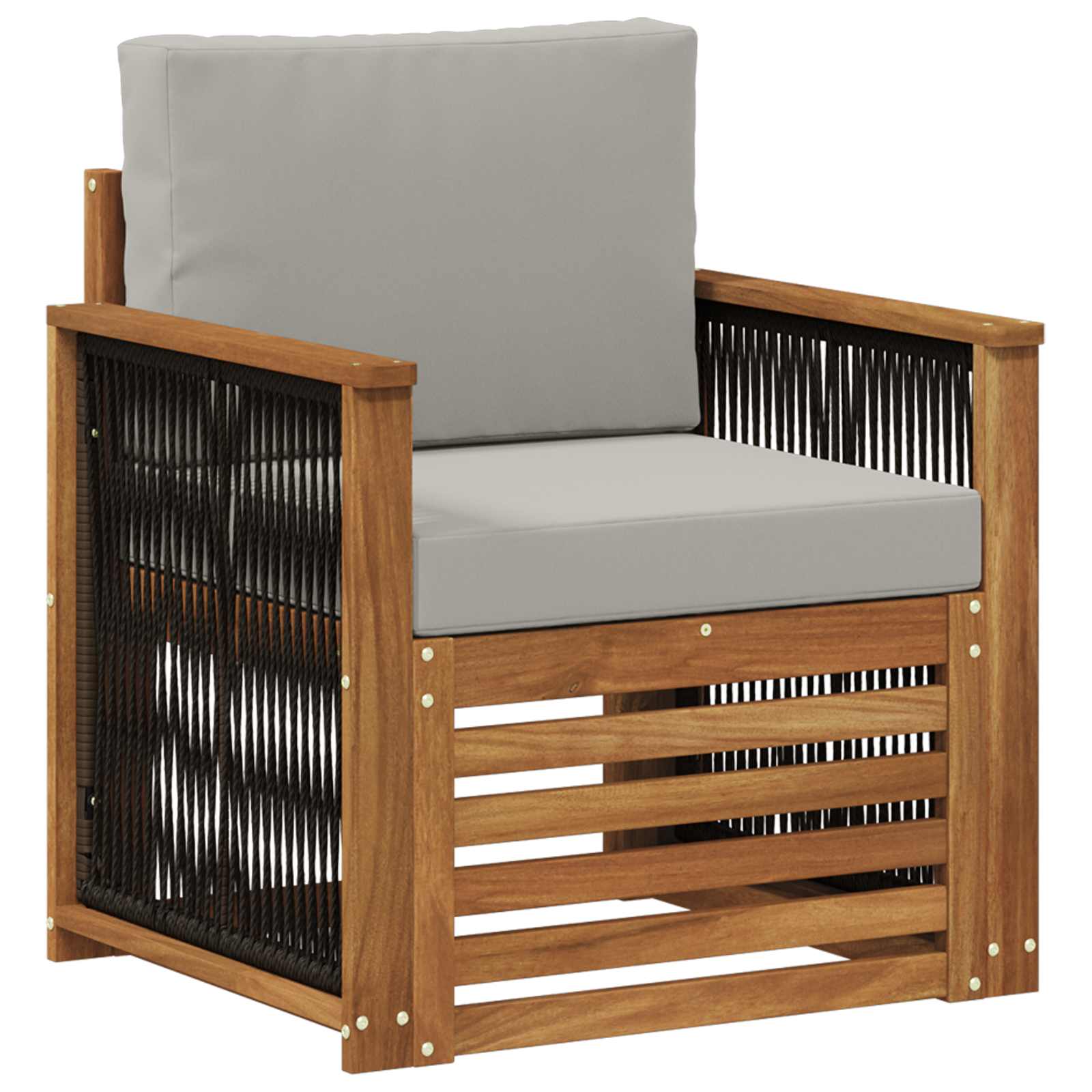 Udendørs Mellem Sofa Naturfarvet
