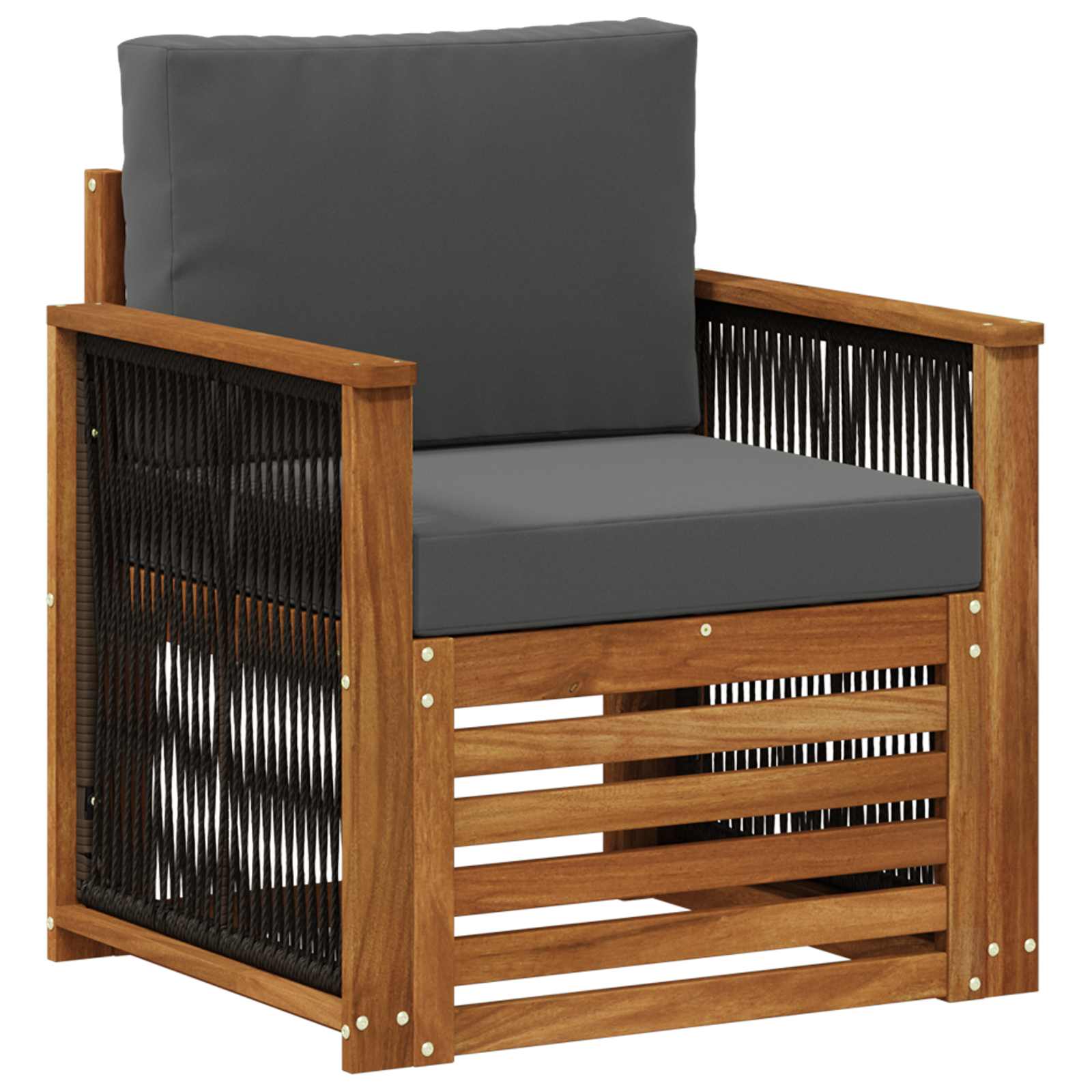 Udendørs Mellem Sofa Naturfarvet