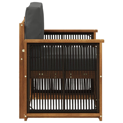 Udendørs Mellem Sofa Naturfarvet