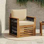Udendørs Mellem Sofa Naturfarvet