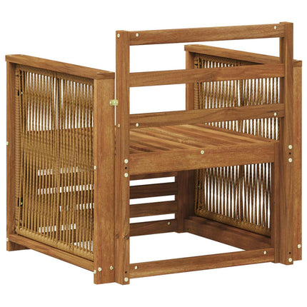 Udendørs Mellem Sofa Naturfarvet