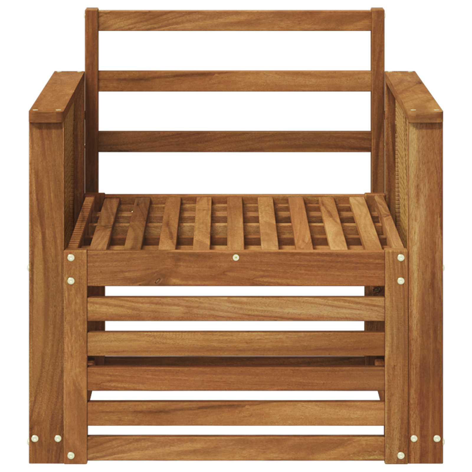 Udendørs Mellem Sofa Naturfarvet