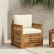 Udendørs Mellem Sofa Naturfarvet