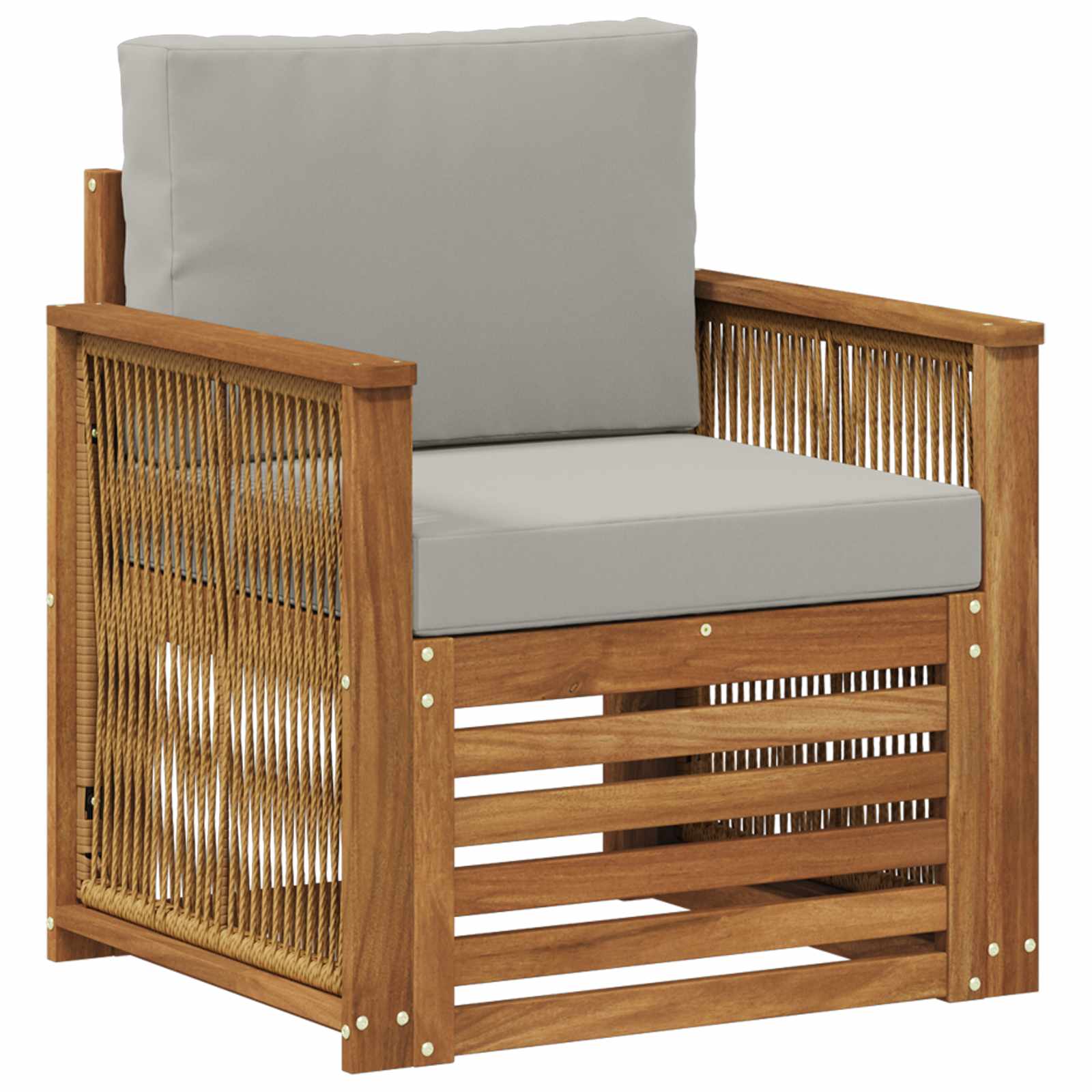 Udendørs Mellem Sofa Naturfarvet