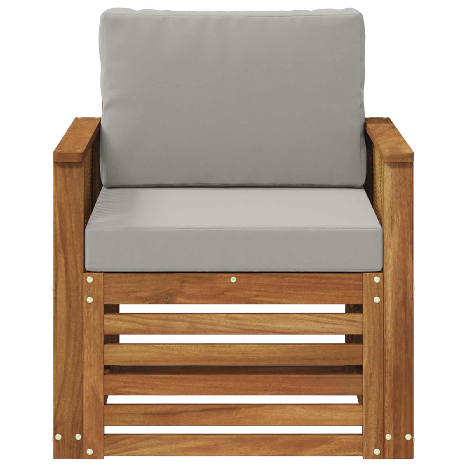 Udendørs Mellem Sofa Naturfarvet