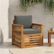 Udendørs Mellem Sofa Naturfarvet