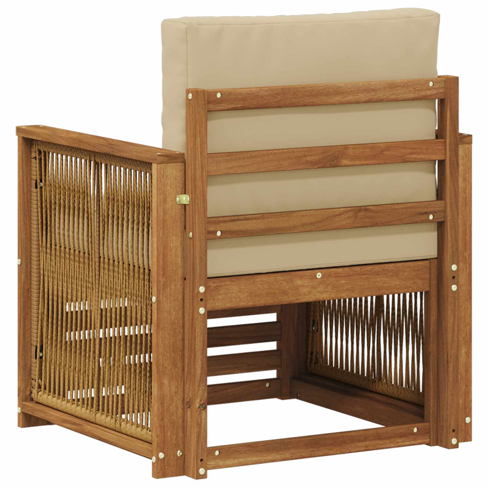 Udendørs Mellem Sofa Naturfarvet