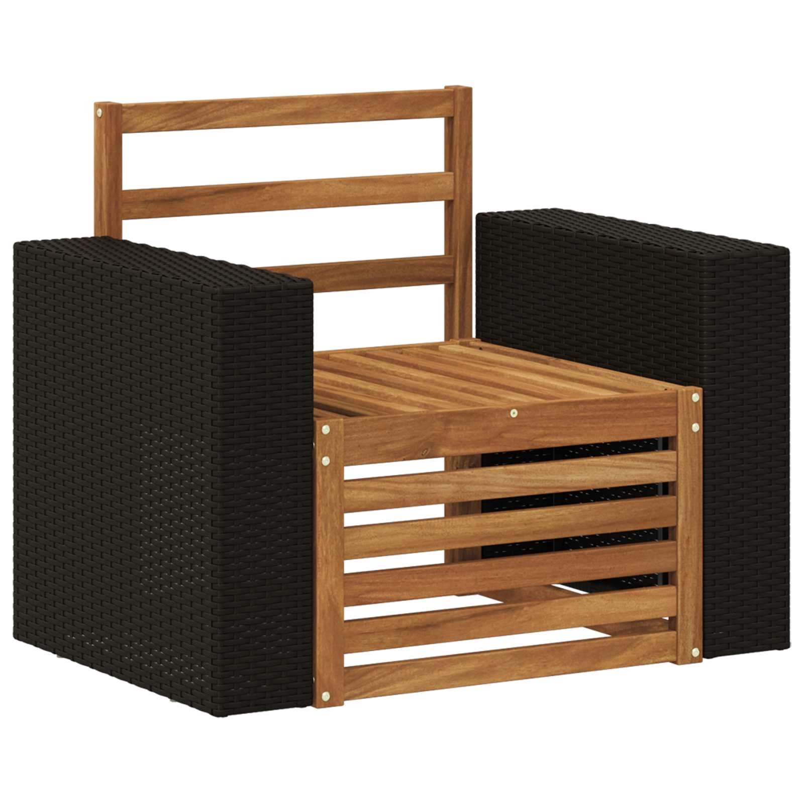 Udendørs Mellem Sofa Naturfarvet
