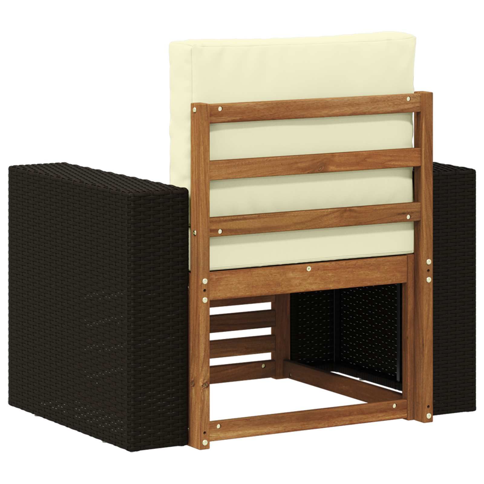 Udendørs Mellem Sofa Naturfarvet