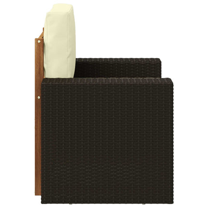 Udendørs Mellem Sofa Naturfarvet
