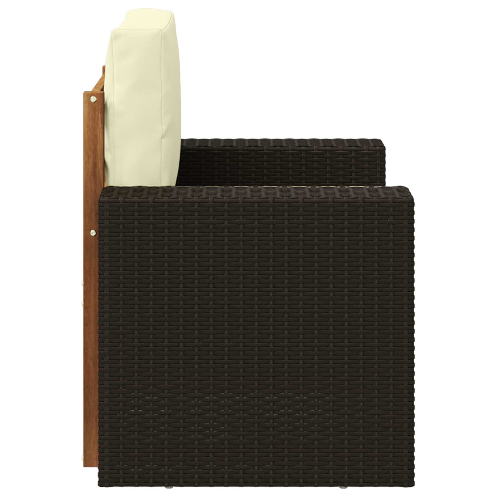 Udendørs Mellem Sofa Naturfarvet