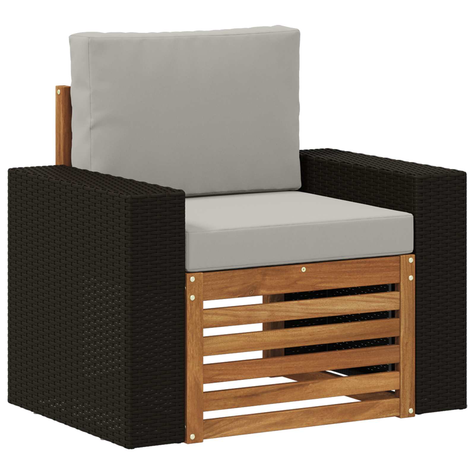 Udendørs Mellem Sofa Naturfarvet
