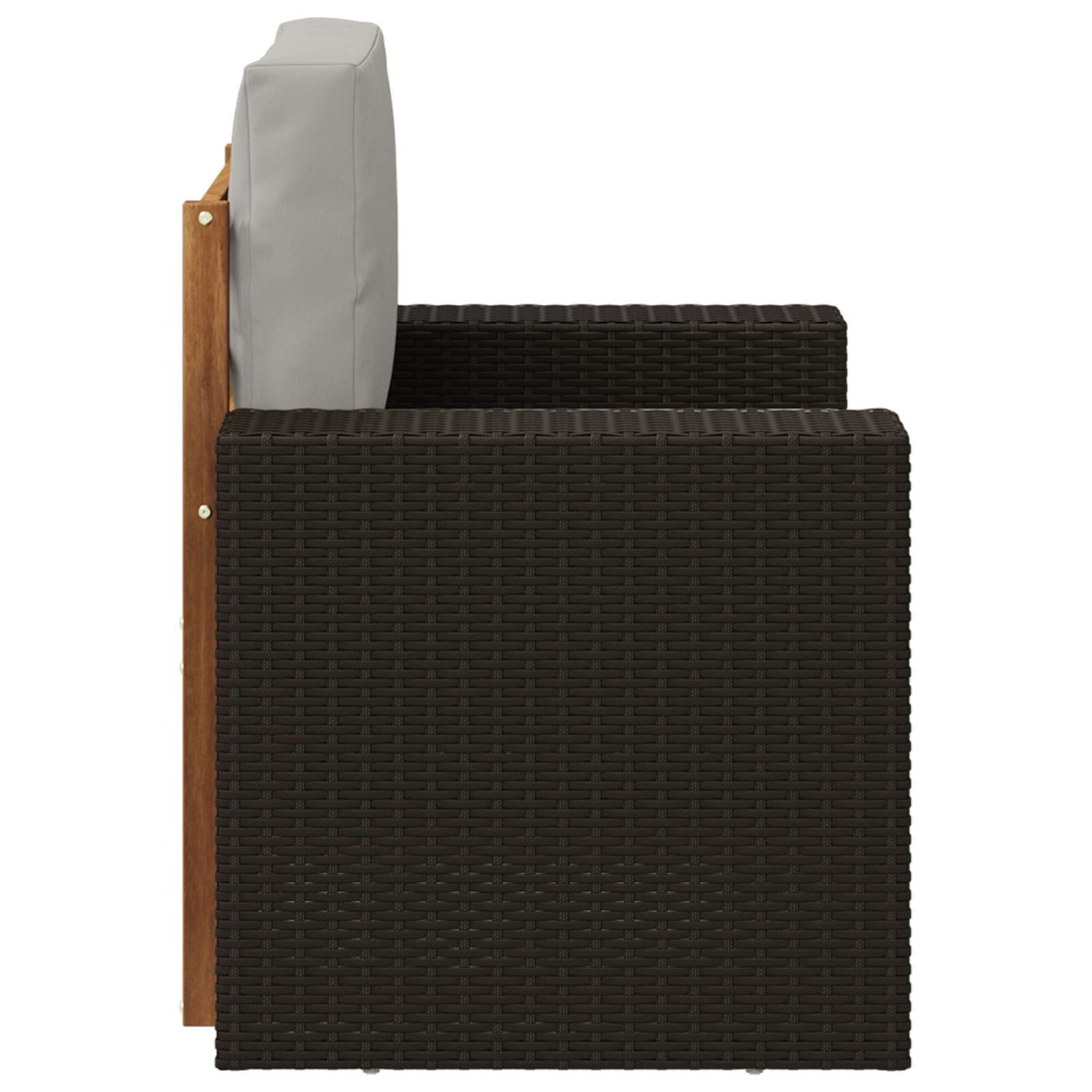 Udendørs Mellem Sofa Naturfarvet