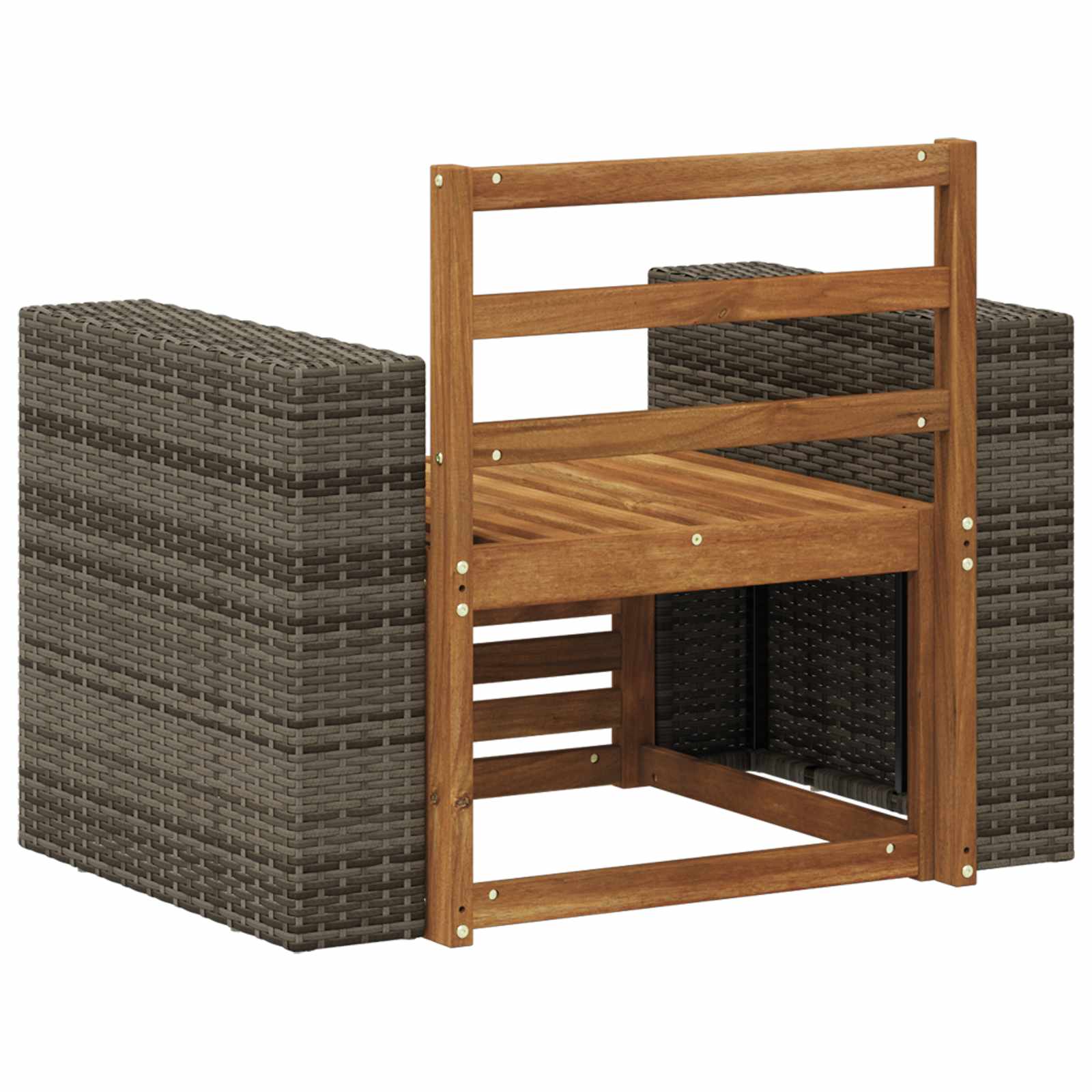 Udendørs Mellem Sofa Naturfarvet