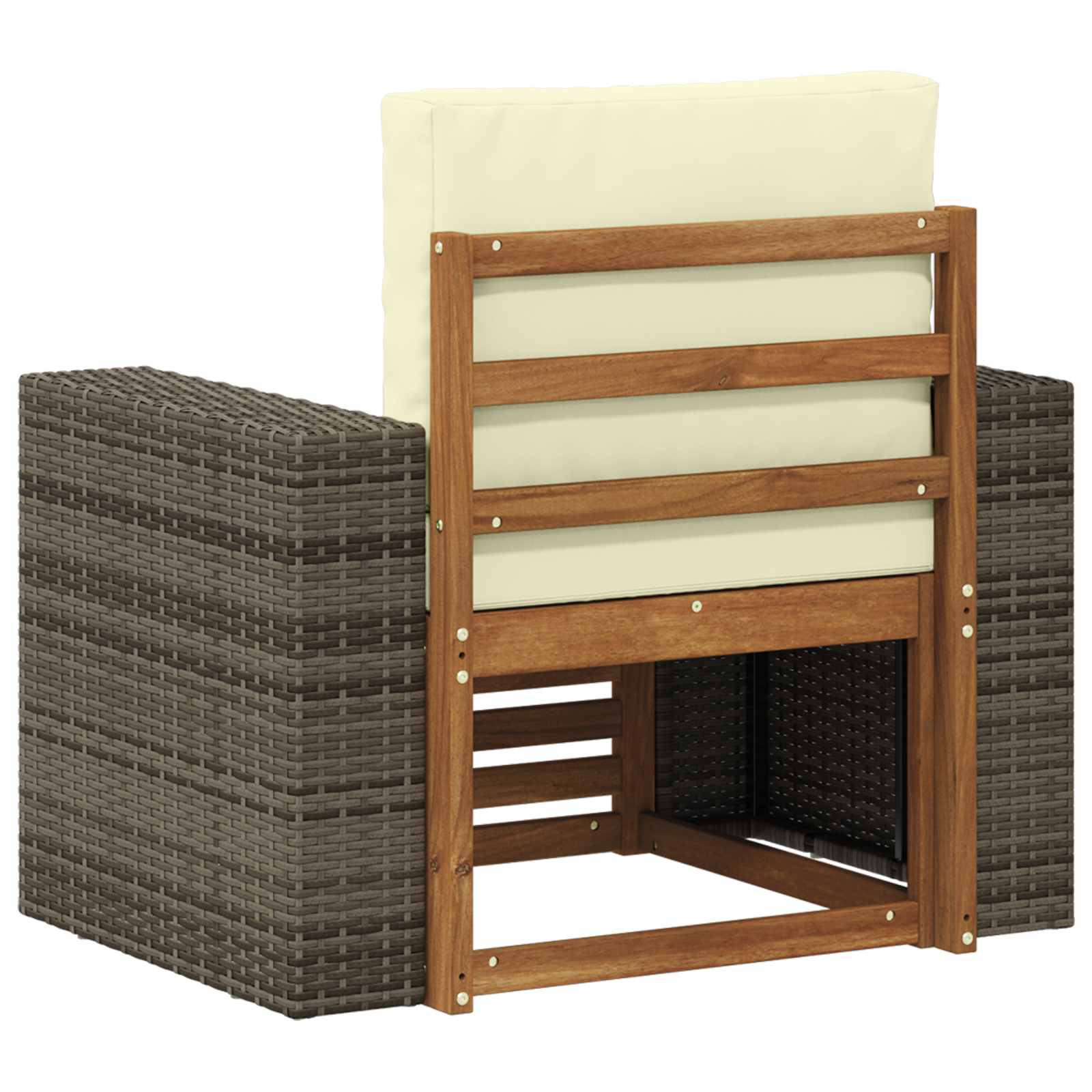 Udendørs Mellem Sofa Naturfarvet