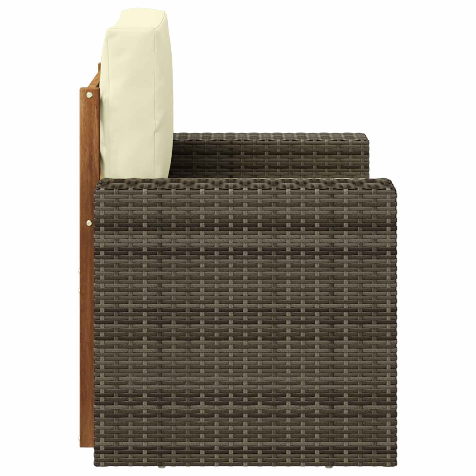 Udendørs Mellem Sofa Naturfarvet