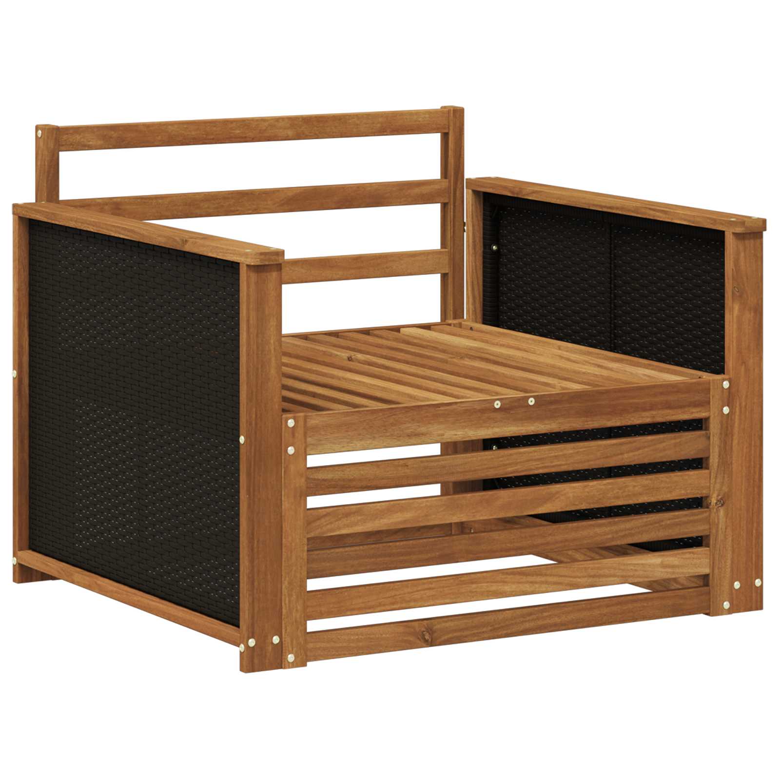 Udendørs Mellem Sofa Naturfarvet