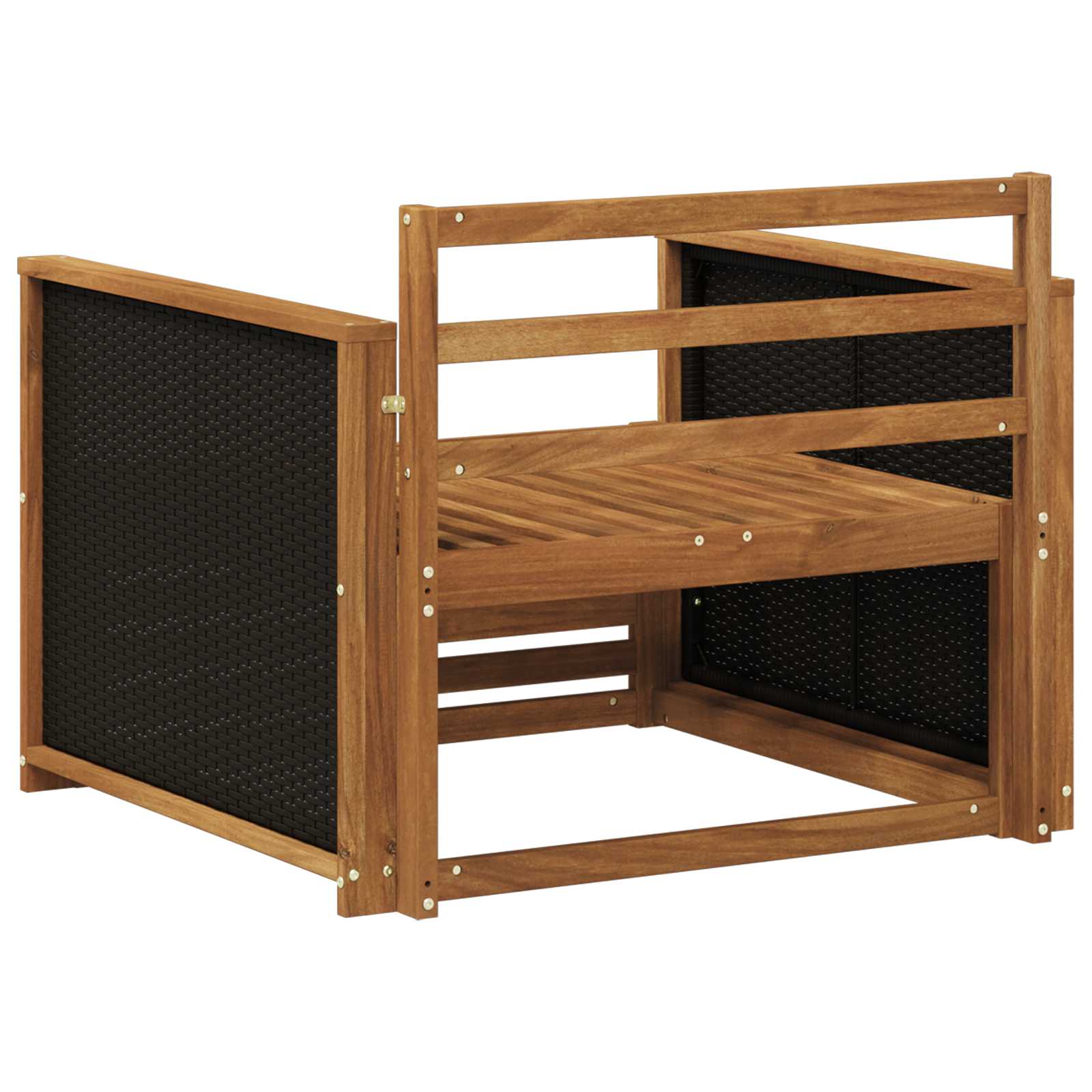 Udendørs Mellem Sofa Naturfarvet