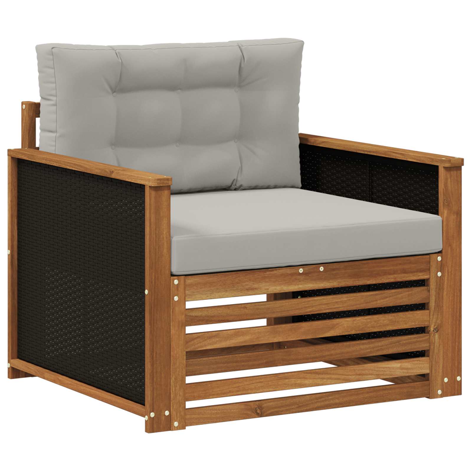 Udendørs Mellem Sofa Naturfarvet