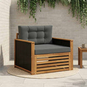 Udendørs Mellem Sofa Naturfarvet