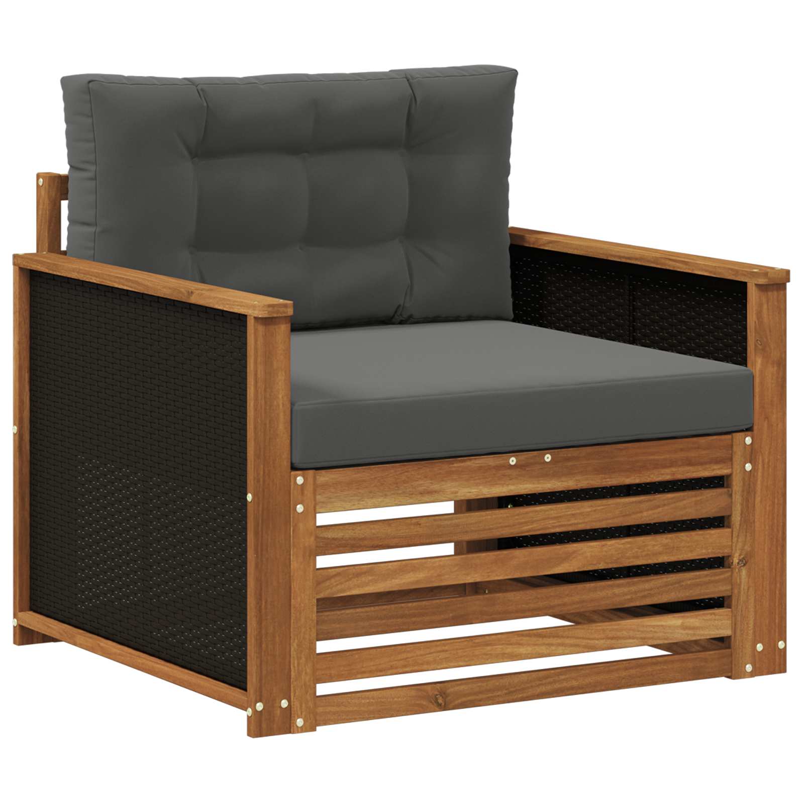 Udendørs Mellem Sofa Naturfarvet