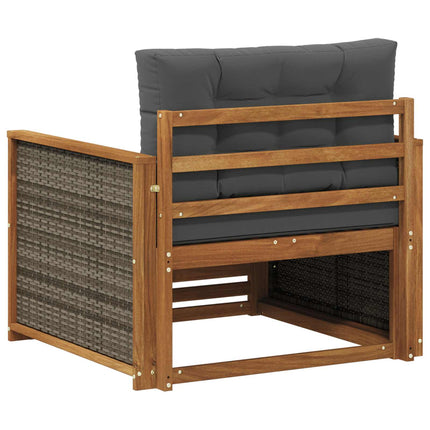 Udendørs Mellem Sofa Naturfarvet