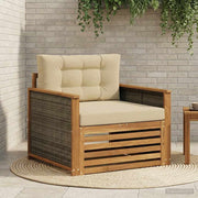 Udendørs Mellem Sofa Naturfarvet