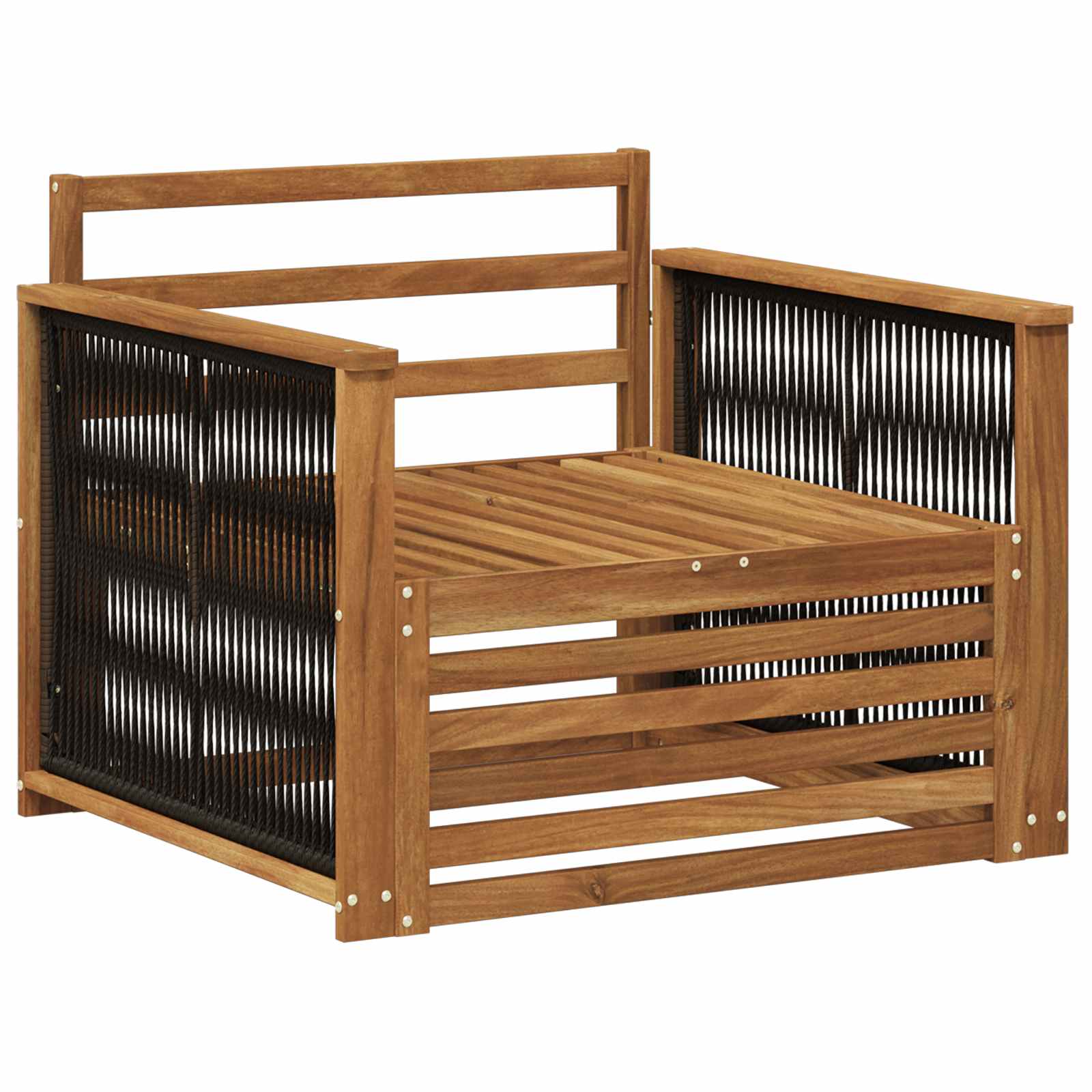 Udendørs Mellem Sofa Naturfarvet