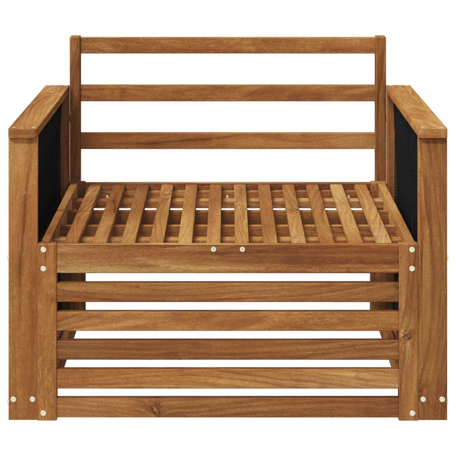 Udendørs Mellem Sofa Naturfarvet