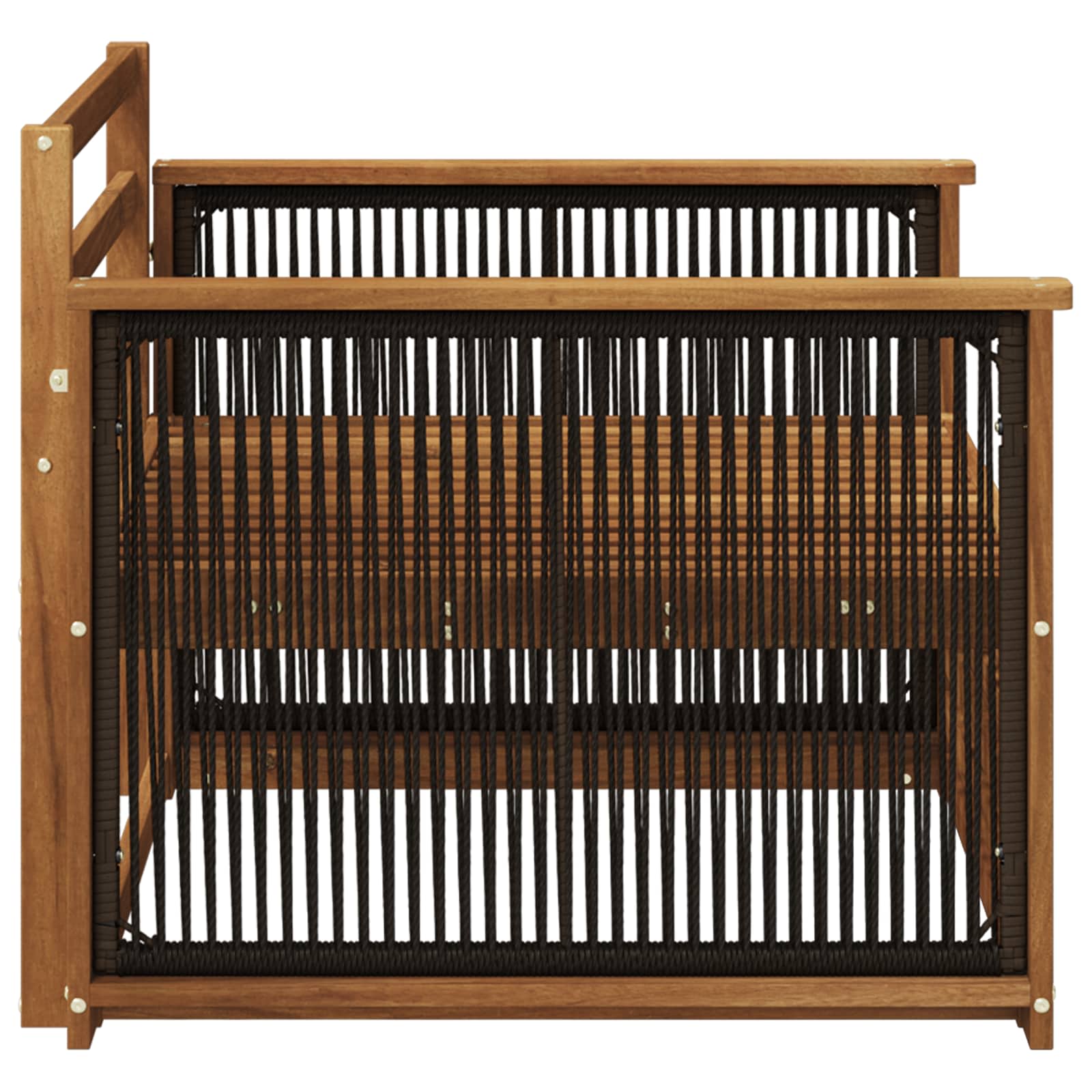 Udendørs Mellem Sofa Naturfarvet