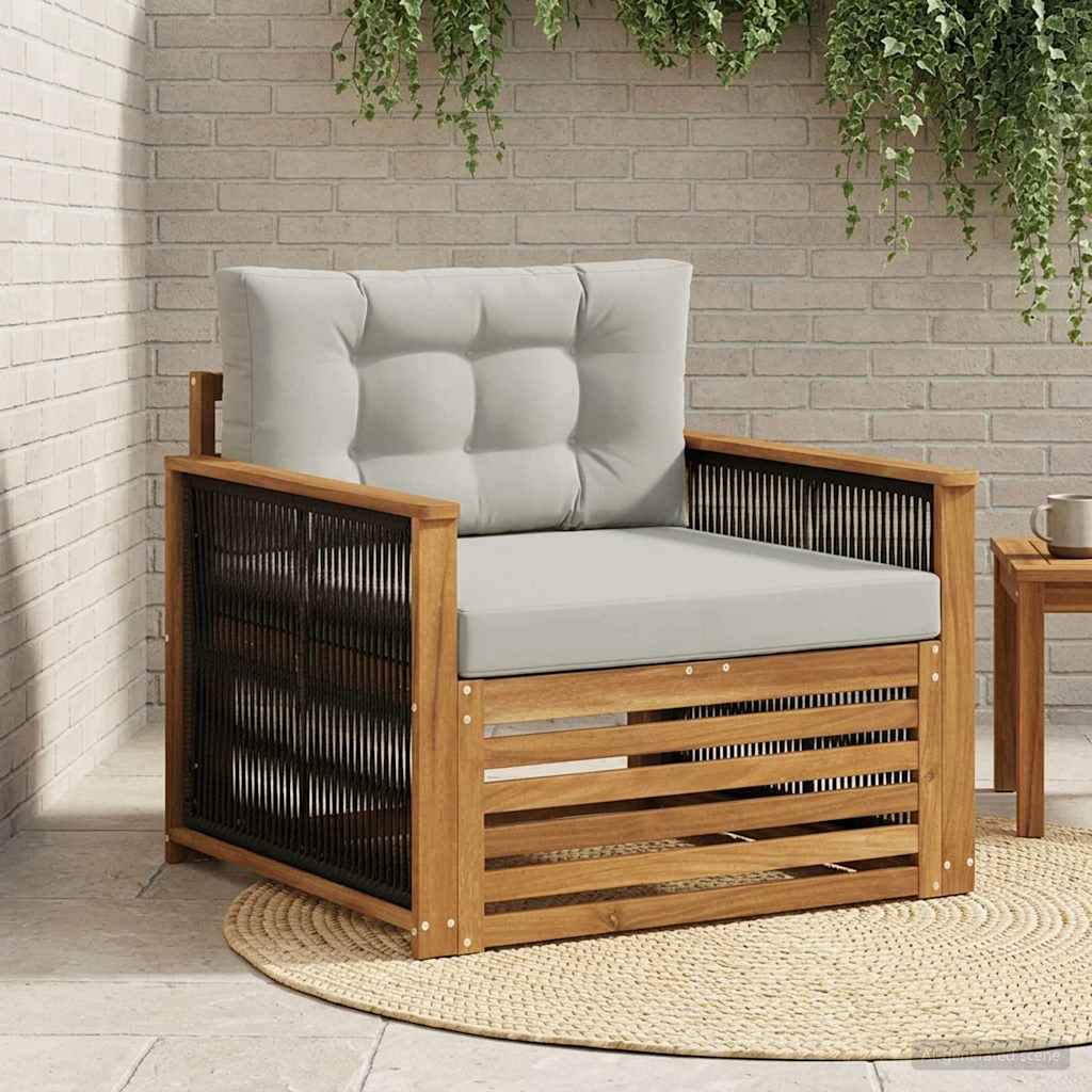 Udendørs Mellem Sofa Naturfarvet