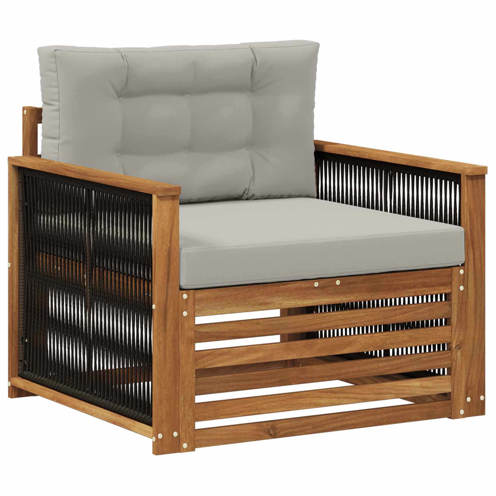 Udendørs Mellem Sofa Naturfarvet