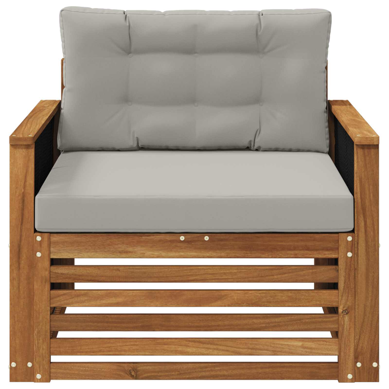 Udendørs Mellem Sofa Naturfarvet