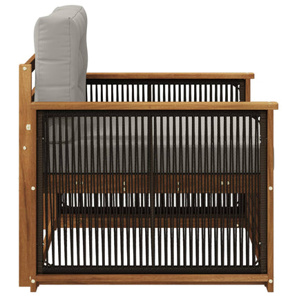 Udendørs Mellem Sofa Naturfarvet