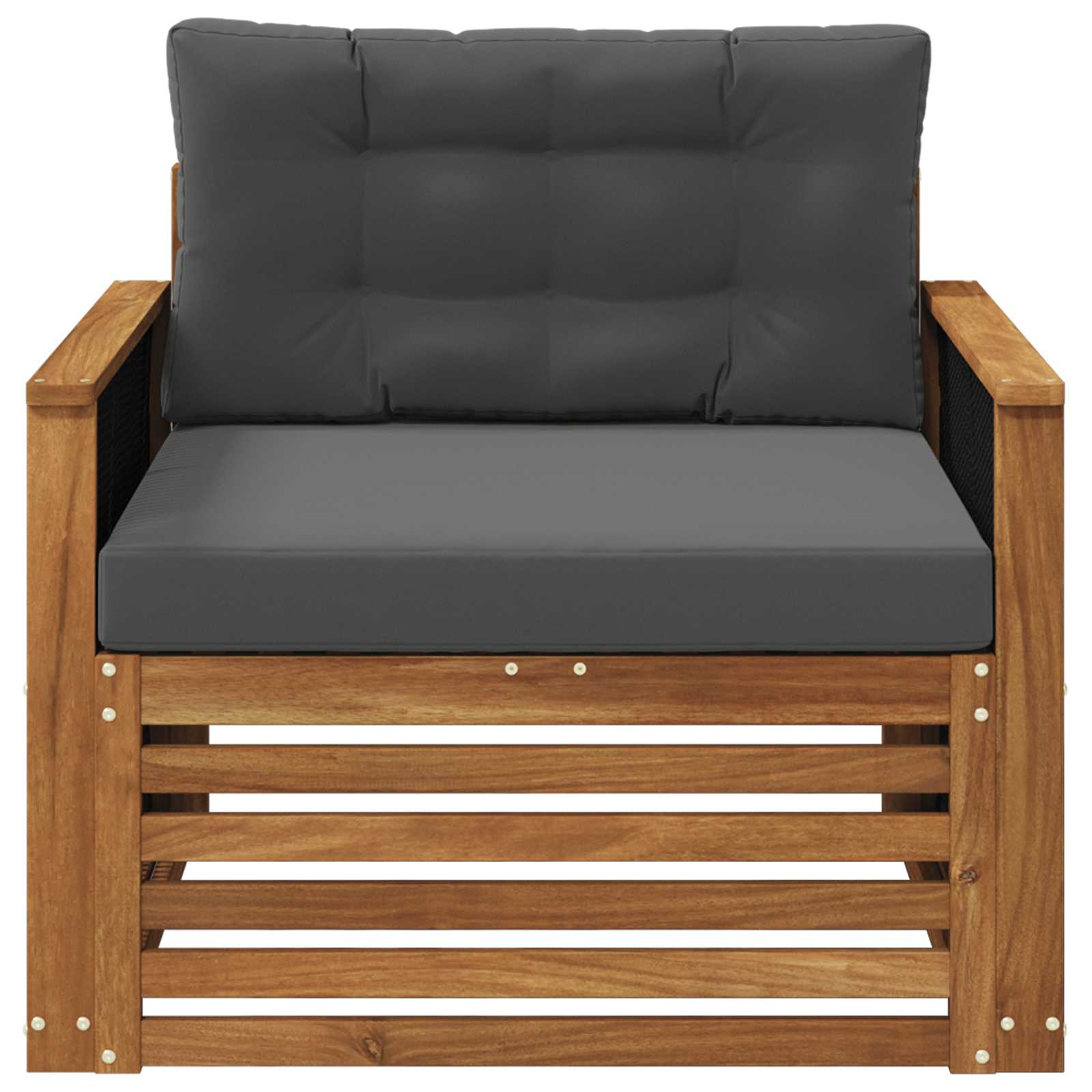 Udendørs Mellem Sofa Naturfarvet