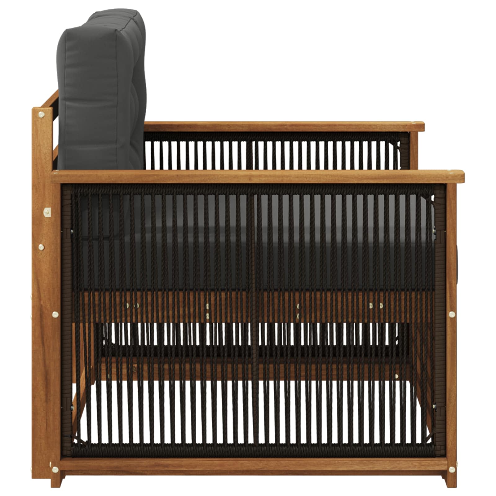 Udendørs Mellem Sofa Naturfarvet