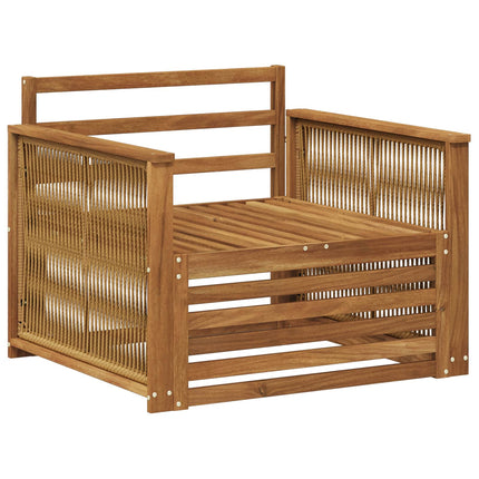 Udendørs Mellem Sofa Naturfarvet
