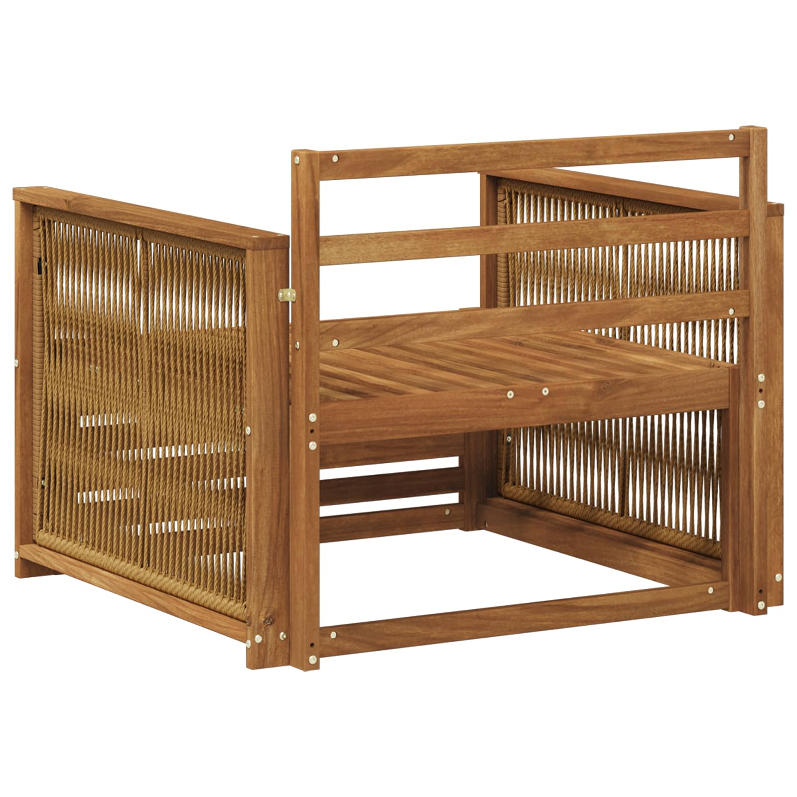 Udendørs Mellem Sofa Naturfarvet