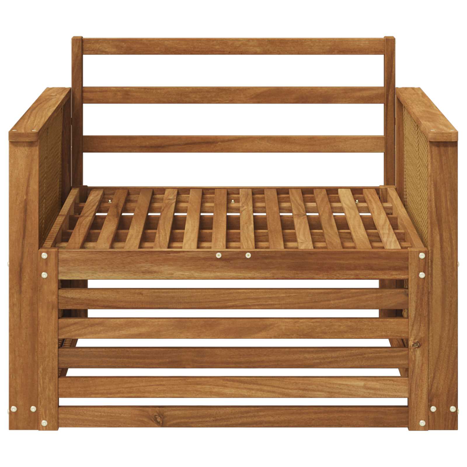 Udendørs Mellem Sofa Naturfarvet