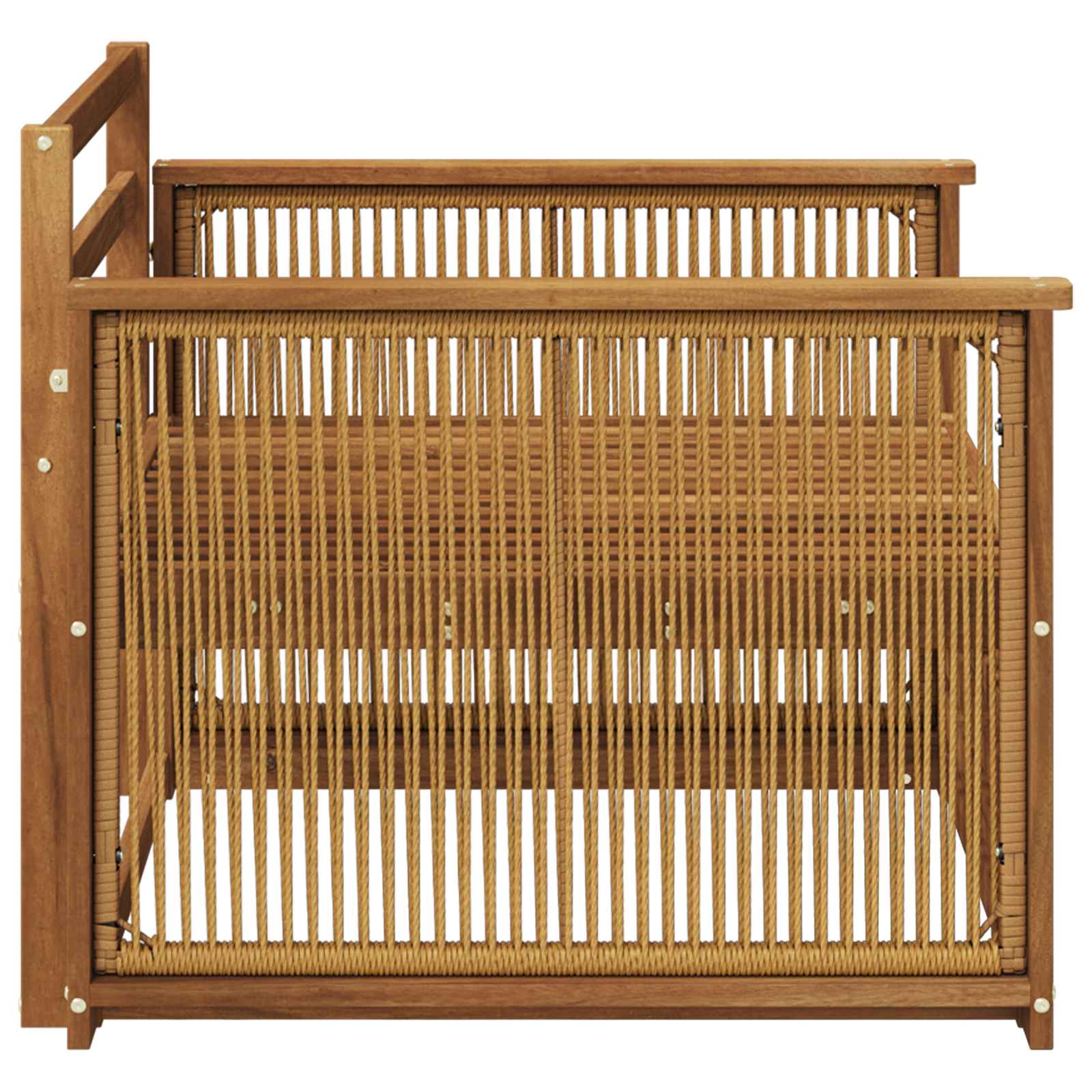 Udendørs Mellem Sofa Naturfarvet