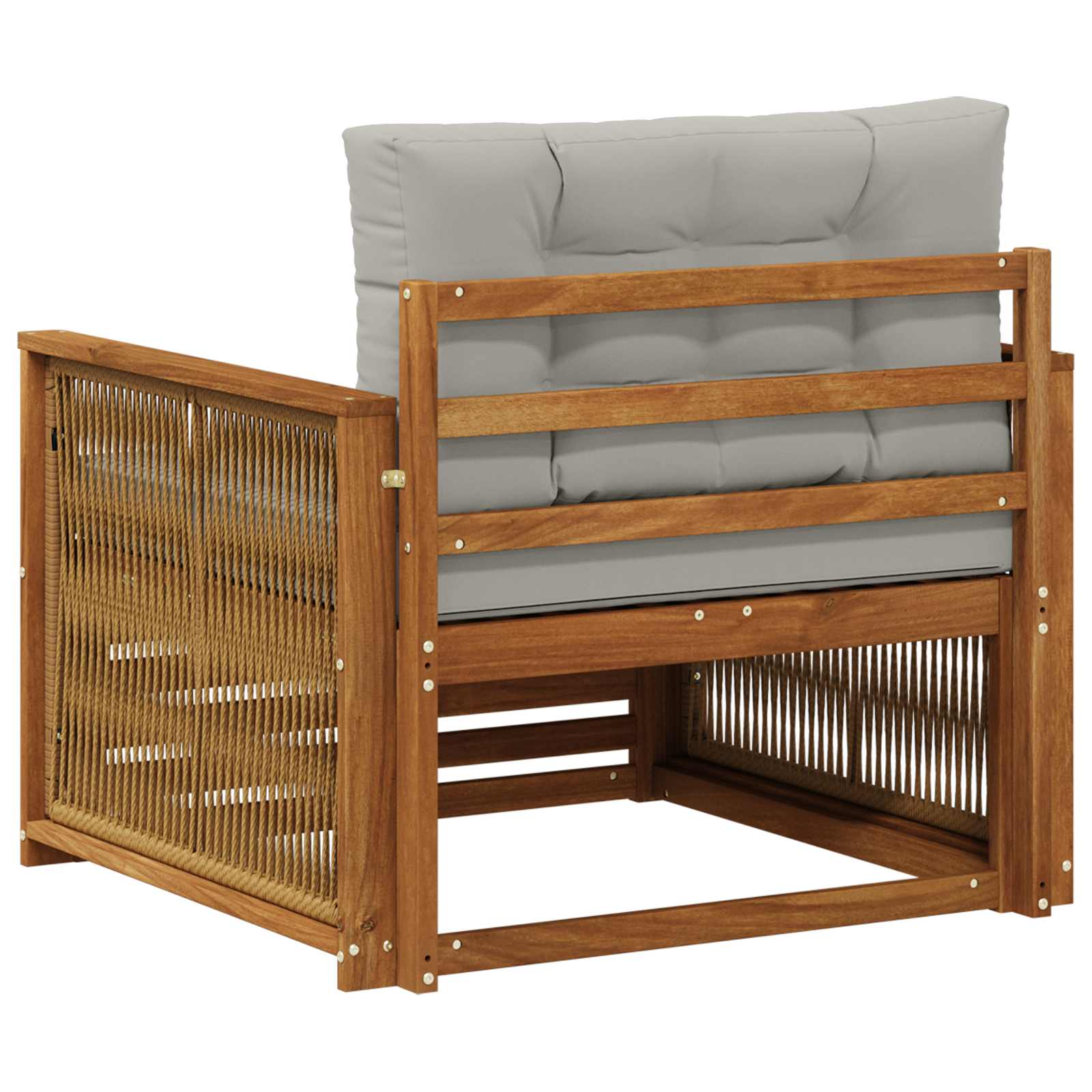 Udendørs Mellem Sofa Naturfarvet
