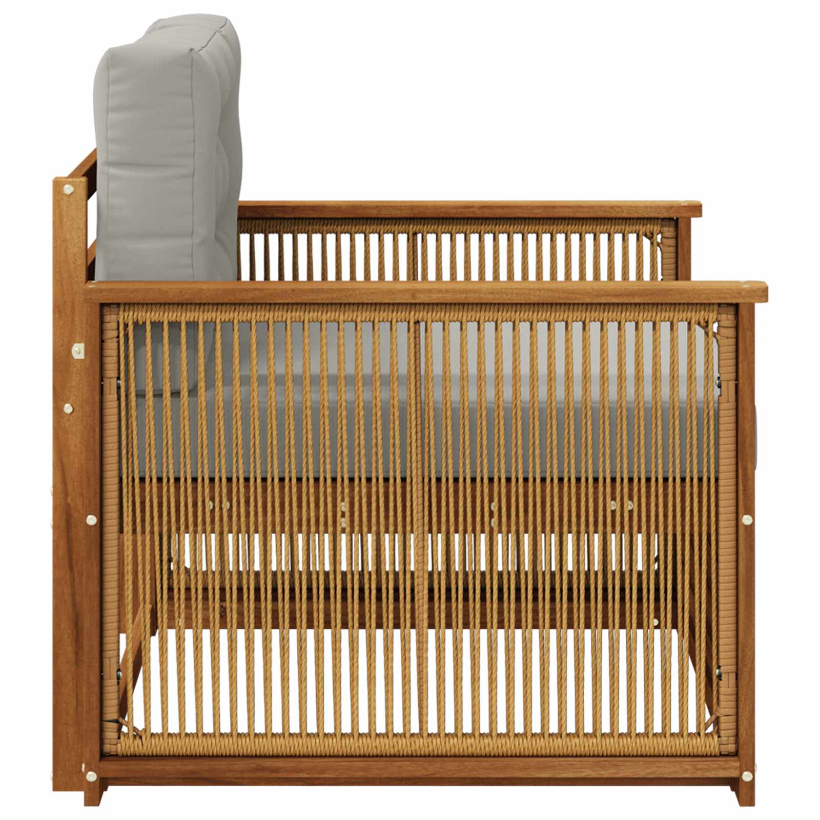 Udendørs Mellem Sofa Naturfarvet