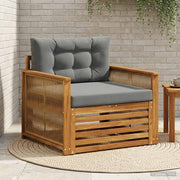 Udendørs Mellem Sofa Naturfarvet