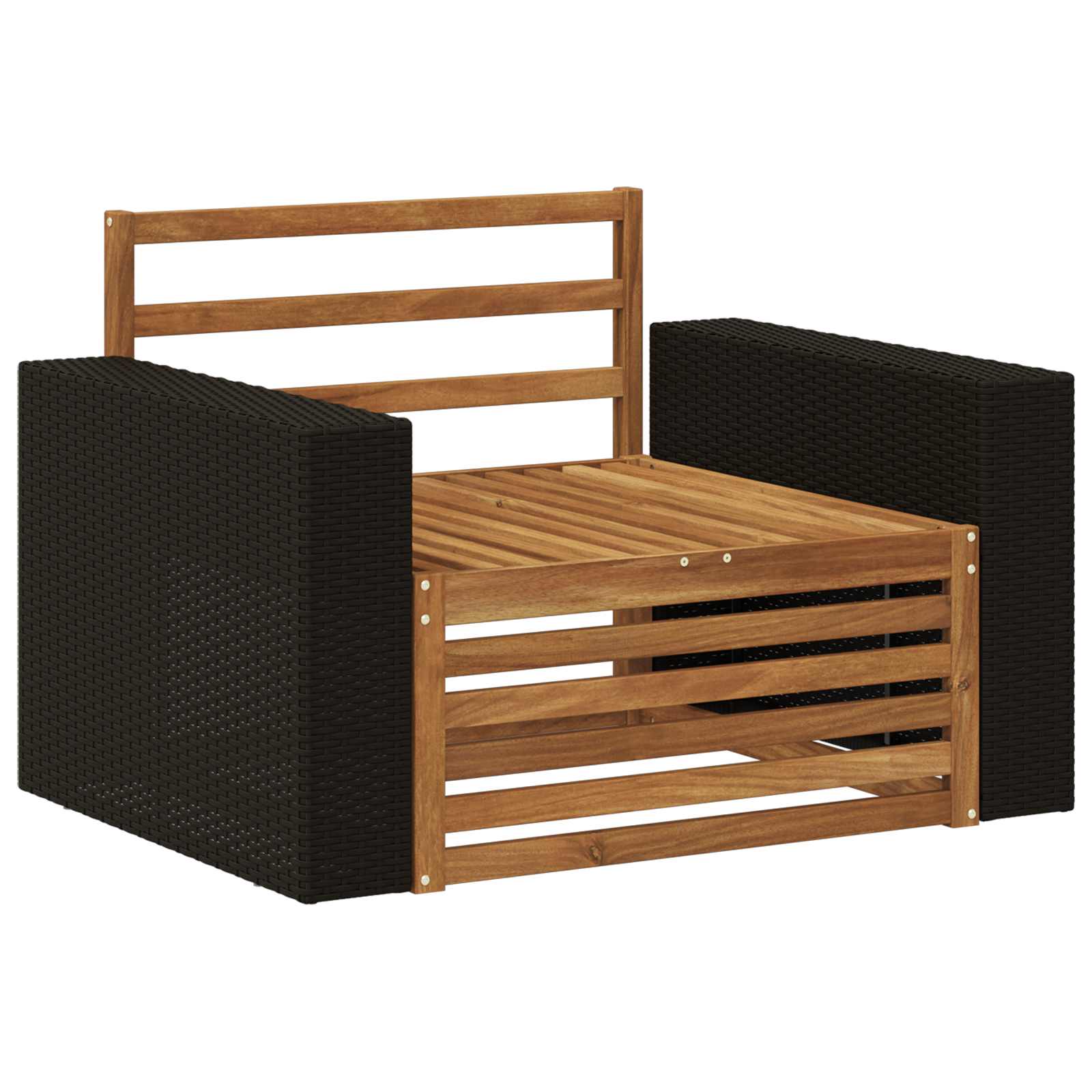 Udendørs Mellem Sofa Naturfarvet