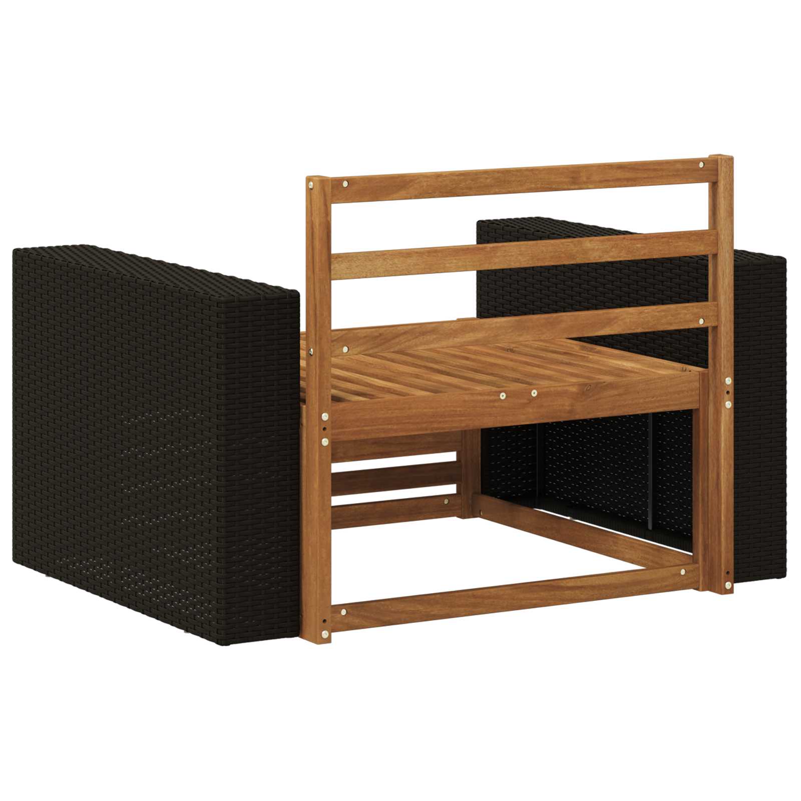 Udendørs Mellem Sofa Naturfarvet